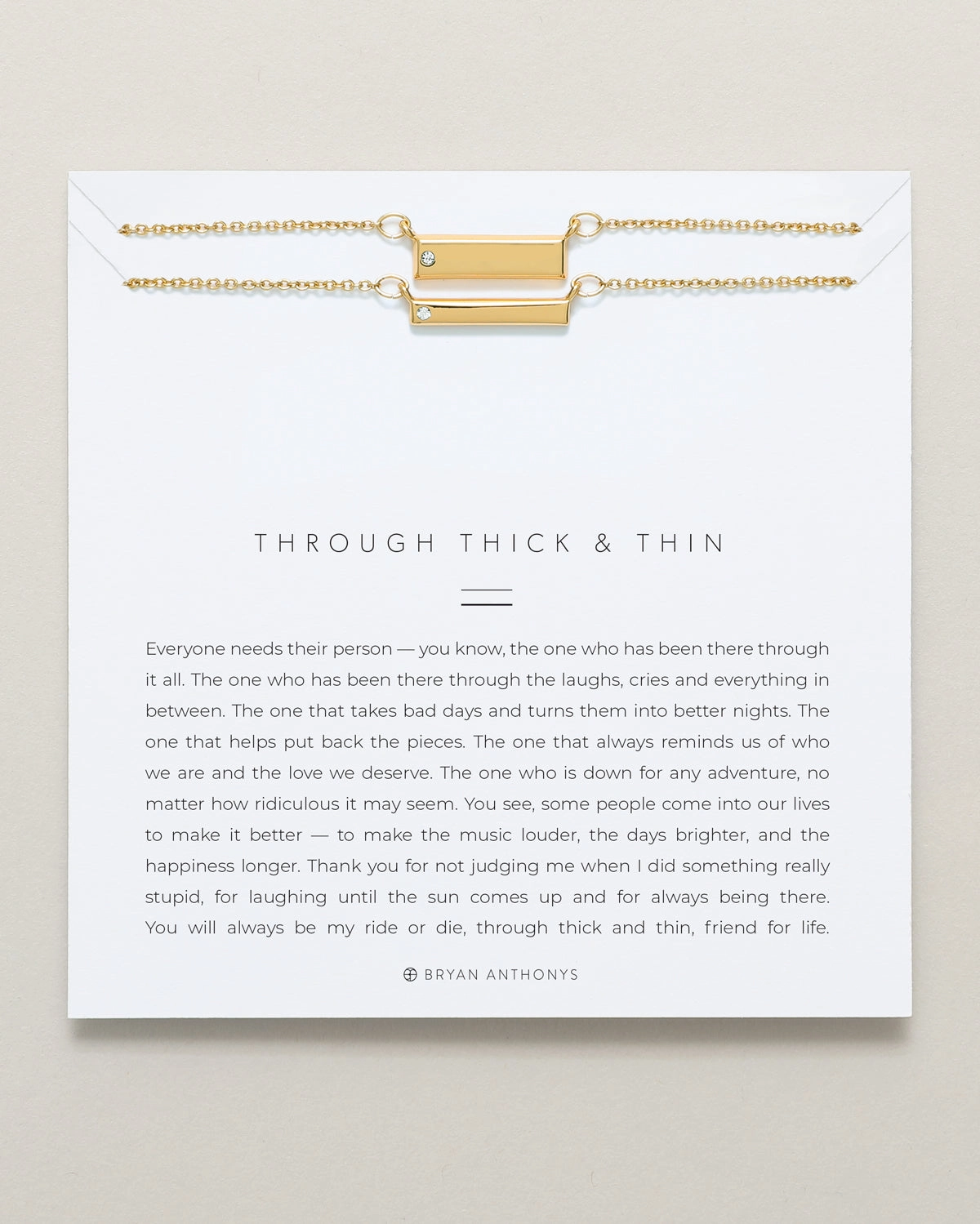 Through Thick & Thin Bracelet Set