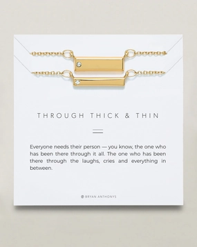 Through Thick & Thin Bracelet Set