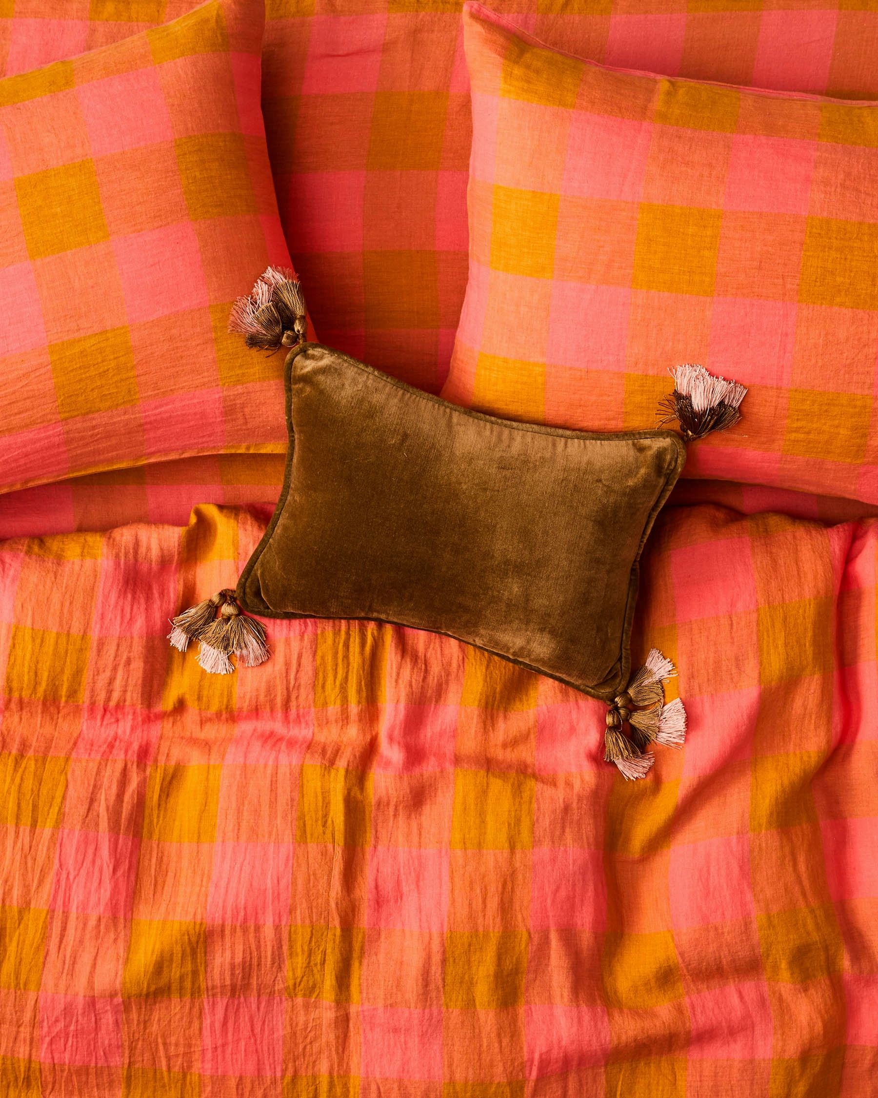 Toasted Marshmallow Linen Quilt Cover (US)