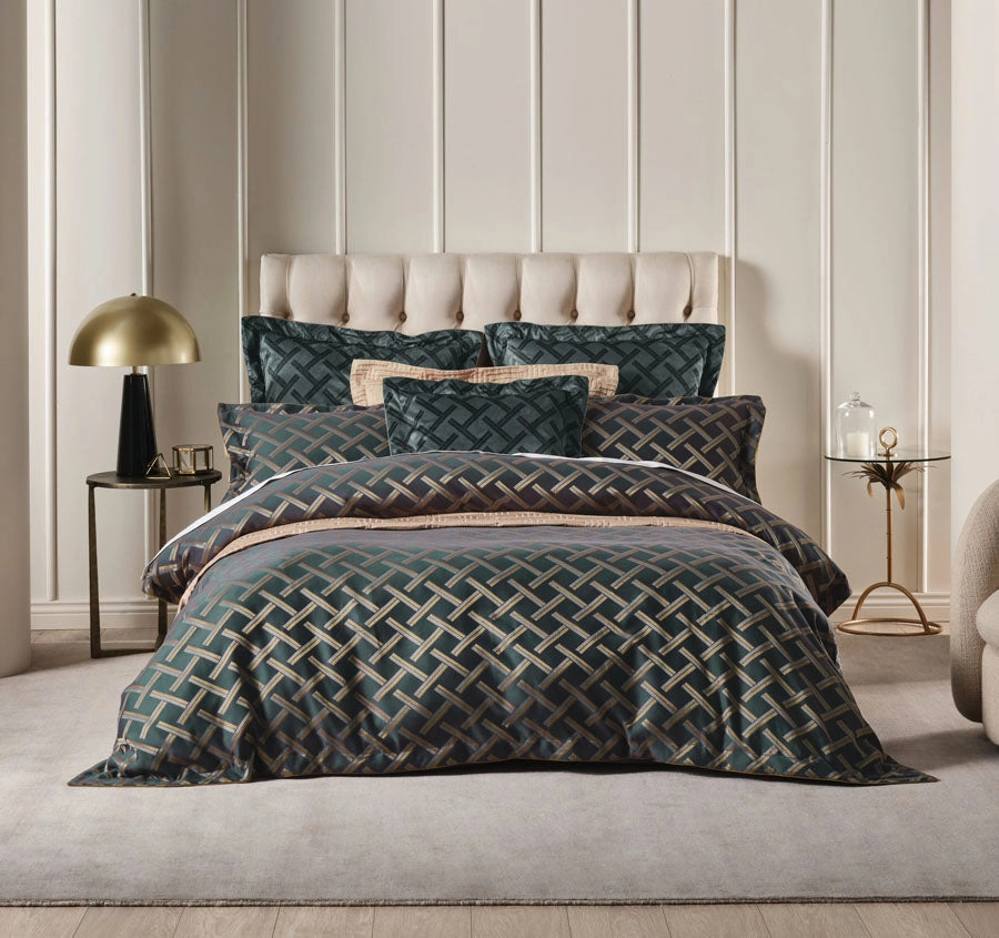 Valeria Quilt Cover Set Range Slate