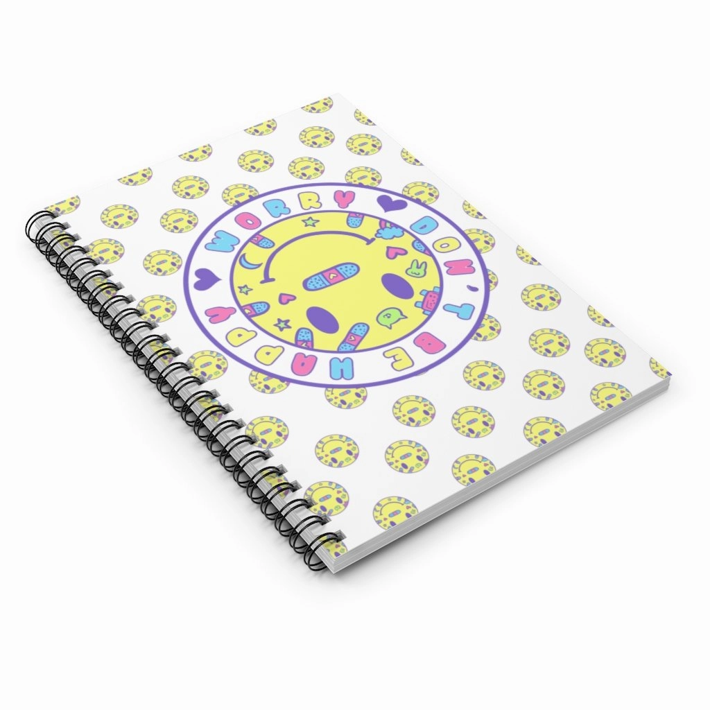Worry, Don't Be Happy Notebook